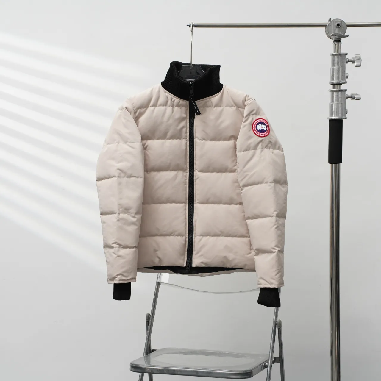 P740 CANADA GOOSE丨Canada Goose 25 stand-collar down jackets Color: Off-white Size: XS-XXL